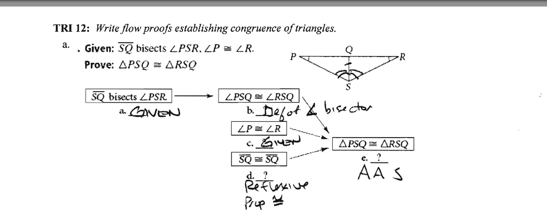 TRI: Triangle Congruence and Proof - Geometry
